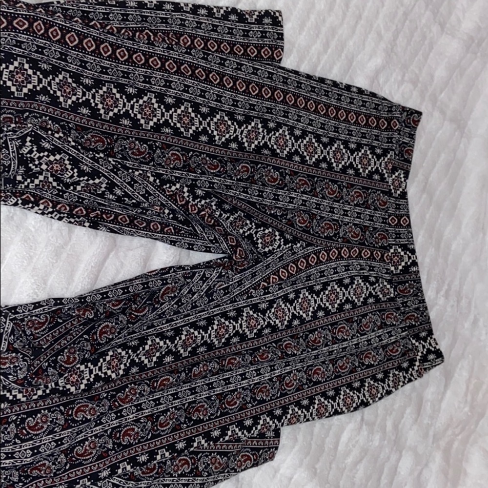 High waist flare pants